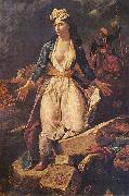 Eugene Delacroix Greece Expiring on the Ruins of Missolonghi oil painting reproduction